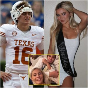 THE HEART BEHIND THE WIN: AIDEN MARSHALL’S GIRLFRIEND STEALS THE SHOW AFTER TEXAS’ BIG VICTORY.