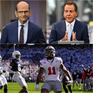 LIVE ON ESPN: “YOU MUST’VE WATCHED A DIFFERENT GAME.” — NICK SABAN AND PAUL FINEBAUM’S ON-AIR CLASH OVER