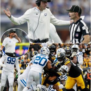 🚨 BREAKING NEWS: NFL SUSPENDS FOUR REFEREES AFTER CONTROVERSIAL COLTS–STEELERS GAME — SHANE STEICHEN’S FIVE-WORD MESSAGE IGNITES A FIRESTORM 🏈🔥