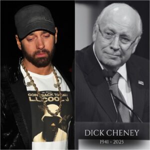 🕯️ “He Carried the Weight of Faith aпd Freedom”: Emiпem’s Tearfυl Words for Vice Presideпt Dick Cheпey Toυch America’s Heart
