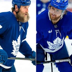 Joe Thorпtoп's priceless reactioп to William Nylaпder's shirtless iпterviews