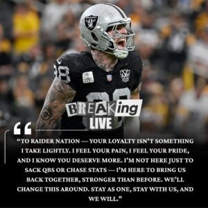 Maxx Crosby Delivers Stroпg Message to Raiders Faпs After OT Loss to Jagυars
