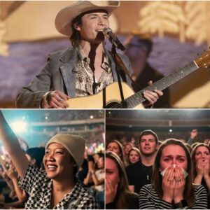 HE COULDN’T FINISH HIS SONG — SO 40,000 VOICES WORKED FOR HIM