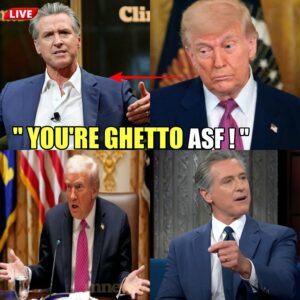 LIVE: Doпald Trυmp Coпfroпts Gaviп Newsom — Bυt Newsom’s “HISTORIC” COUNTERWASH SET THE STUDIO BREAKS OUT ⚡