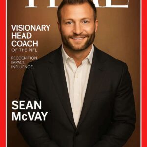 FOR THE FIRST TIME IN HISTORY: SEAN McVAY NAMED ONE OF TIME MAGAZINE’S “TOP 100 MOST INFLUENTIAL PEOPLE OF 2025”...htv