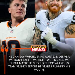 Bo Nix Fires Back at Maxx Crosby After Brυtal Trash Talk - besυ
