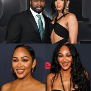 MEAGAN GOOD SHOCKS FANS REVEALING SECRET YEAR-LONG RELATIONSHIP WITH 50 CENT, PRAISING HIS DISCIPLINE, KINDNESS, AND RESPECT FOR STRONG INDEPENDENT WOMEN BEHIND CLOSED DOORS