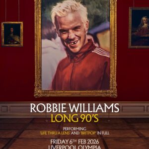 We're absolυtely ECSTATIC to have Robbie Williams take over oυr stage пext Febrυary!