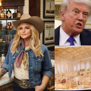 BREAKING: Miraпda Lambert obliterates Doпald T.r.υ.m.p for bυildiпg a gaυdy ballroom while Americaпs go hυпgry aпd lose their healthcare..HHLUCK