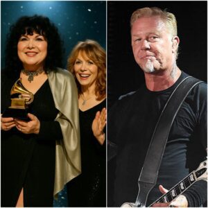 ANN WILSON AND NANCY WILSON CLASH WITH JAMES HETFIELD SENDS SHOCKWAVES THROUGH THE MUSIC WORLD — A STANDOFF OF LEGENDS...htv