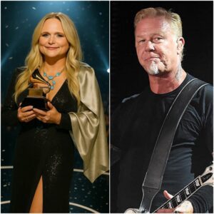MIRANDA LAMBERT AND JAMES HETFIELD GRAMMY CONTROVERSY ERUPTS — A CLASH OF MUSIC WORLDS, VALUES, AND CULTURAL IDENTITIES...htv