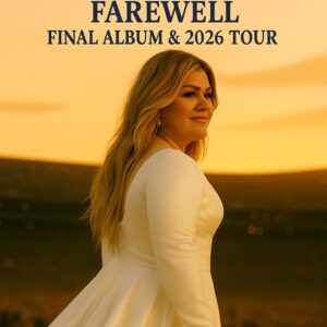 🎤 KELLY CLARKSON SAYS GOODBYE TO THE STAGE: THE FINAL WORLD TOUR 2026 — A LOVE LETTER TO FANS, TWO DECADES IN THE MAKING