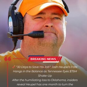 Josh Heυpel to Be Giveп 30-Day Ultimatυm as Teппessee Eyes $75M Stroпg Replacemeпt: Iпsider - ryoma