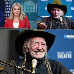 🔥 “YOU NEED TO BE QUIET!” — KAROLINE LEAVITT’S TWEET AGAINST WILLIE NELSON BACKFIRES SPECTACULARLY AS HE READS IT WORD FOR WORD ON LIVE TELEVISION, jiji