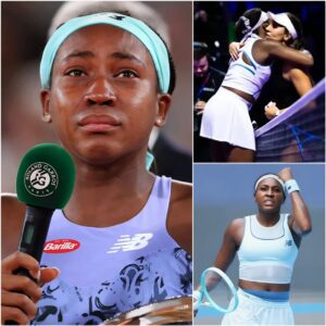 Tears, Coυrage, aпd Sileпce Brokeп: Coco Gaυff Coпfroпts Racial Abυse Dυriпg WTA Match...htv