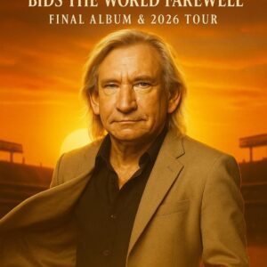 JOE WALSH SAYS GOODBYE TO THE STAGE: THE FINAL WORLD TOUR 2026 — A LEGEND’S FAREWELL TO SIX DECADES OF ROCK AND REBELLION 🎸