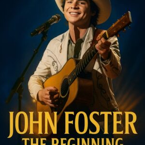 BREAKING NEWS: JOHN FOSTER ANNOUNCES HIS FIRST EVER CONCERT — “THE BEGINNING” MARKS A NEW ERA IN HIS MUSICAL JOURNEY