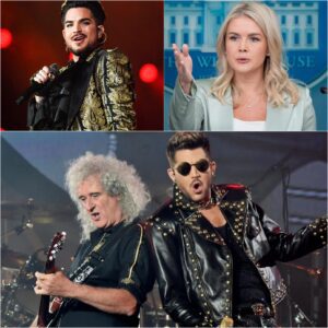 BREAKING MOMENT: “YOU NEED TO BE SILENT!” — KAROLINE LEAVITT’S TWEET AGAINST ADAM LAMBERT BACKFIRES SPECTACULARLY AS HE READS EVERY WORD LIVE ON AIR ⚡🎤🌈