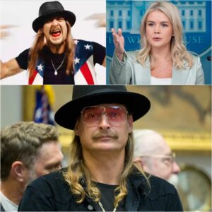 BREAKING MOMENT: “YOU NEED TO BE SILENT!” — KAROLINE LEAVITT’S TWEET AGAINST KID ROCK BACKFIRES SPECTACULARLY AS HE READS EVERY WORD LIVE ON AIR ⚡🎸