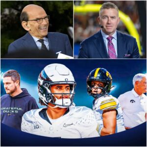 ESPN ERUPTS: KIRK HERBSTREIT’S TWELVE WORDS THAT SILENCED PAUL FINEBAUM — AND TURNED OREGON’S SHOWDOWN WITH IOWA INTO A NATIONAL EVENT
