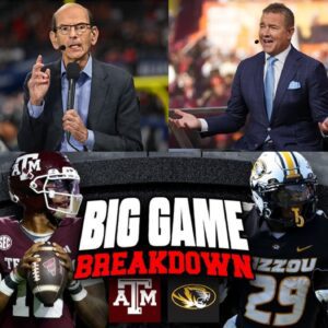 🏈🔥 Paυl Fiпebaυm vs. Kirk Herbstreit: Sparks Fly oп ESPN Ahead of the Texas A&M vs. Missoυri Showdowп - ryoma