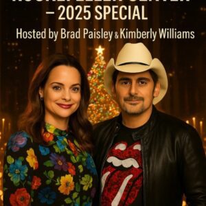 BRAD PAISLEY & KIMBERLY WILLIAMS-PAISLEY BRING COUNTRY HEART AND HOLIDAY MAGIC TO ROCKEFELLER CHRISTMAS - ryoma