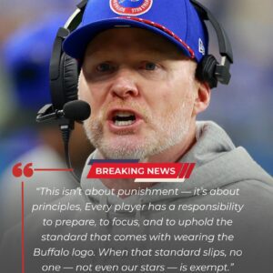 Just in: Buffalo Bills Head Coach Sean McDermott Benches Five Players for Upcoming Game: Reasons Behind the Decision….jiji