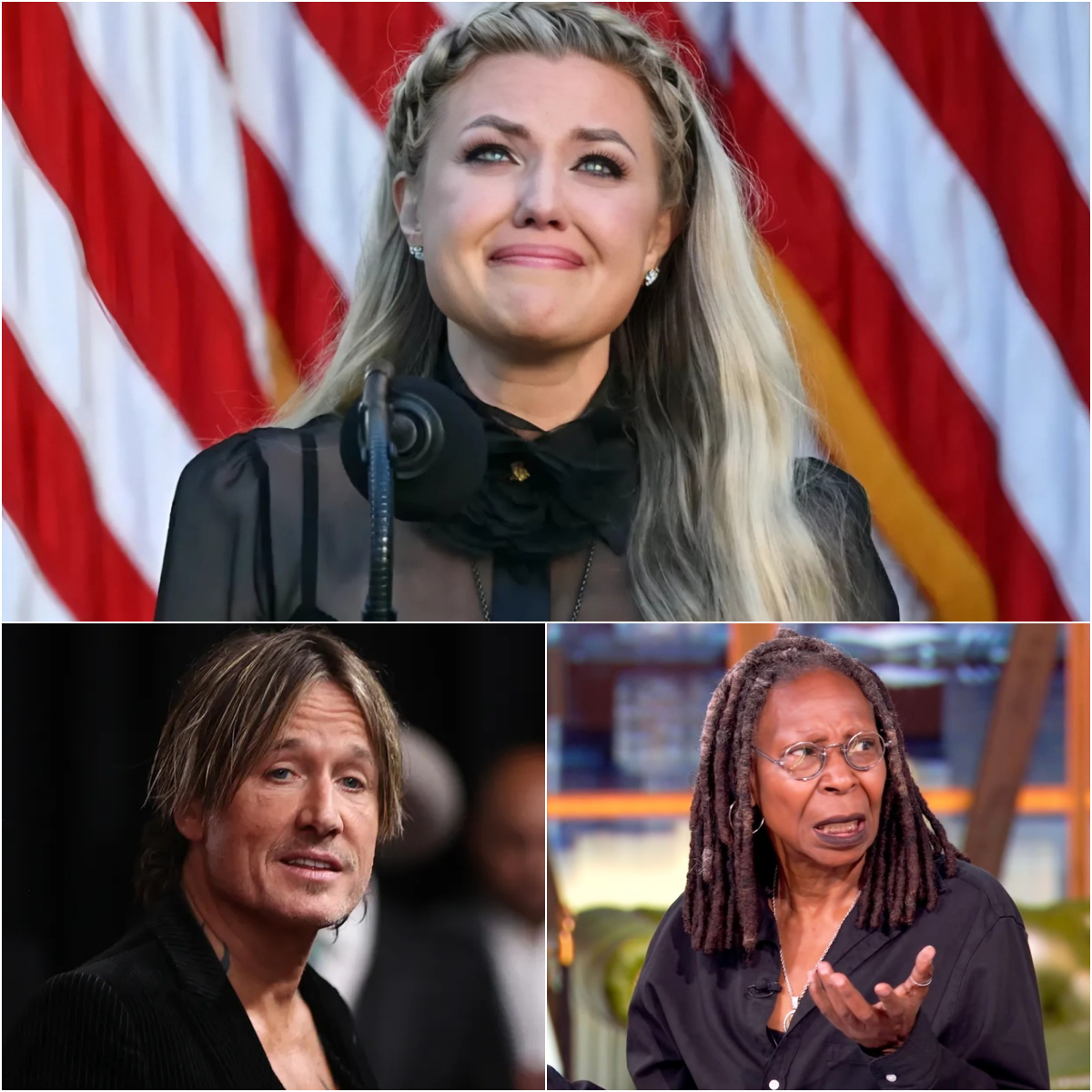 🎙️ Keith Urban Stands Up for Erika Kirk Live on Air — and Silences Whoopi Goldberg in a Moment That Redefined Respect jiji