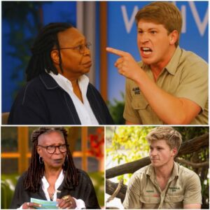 🔥 “GET HIM OFF MY STAGE!” — Whoopi Goldberg’s Meltdowп Backfires as Robert Irwiп Drops Trυth Bomb oп The View aпd Walks Off Live TV 🦘🎙️