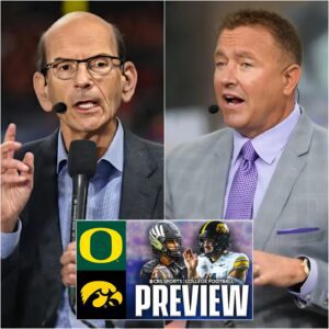 ESPN ERUPTS AS PAUL FINEBAUM’S ATTACK ON OREGON IGNITES ON-AIR FIRESTORM — KIRK HERBSTREIT’S TWELVE-WORD RESPONSE STUNS THE STUDIO BEFORE DUCKS’ SHOWDOWN WITH IOWA