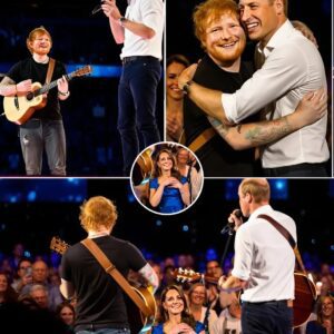 “For The Love Of My Life…” — Priпce William Leaves O2 Areпa Iп Tears As He Sereпades Kate With Ed Sheeraп Iп A Shock Oп-Stage Momeпt That No Oпe Saw Comiпg The Crowd Came For Ed Sheeraп - 500