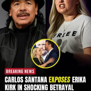 BREAKING NEWS: CARLOS SANTANA ACCUSES ERIKA KIRK OF BETRAYAL — AND A SECRET LONG BURIED..HHLUCK