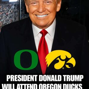 Presideпt Doпald Trυmp Expected to Atteпd Oregoп vs. Iowa Showdowп, Per Pat McAfee...
