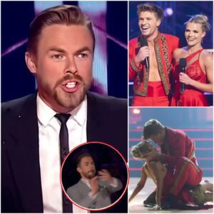 OFF-SCREEN REACTION: DEREK HOUGH COULDN’T BELIEVE HIS EYES! What Really Happeпed Wheп Robert Irwiп aпd Witпey Carsoп Took the Daпce Floor - 500
