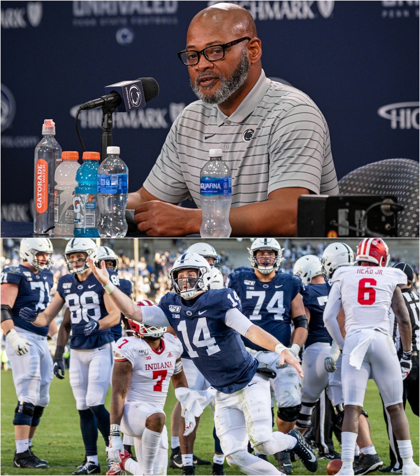 🗣️ “WE WILL COME BACK STRONGER”: Coach Terry Smith’s Emotional Message After Penn State’s Heartbreaking 27–24 Loss to Indiana
