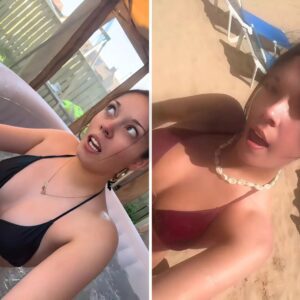 Has fame officially made her LOSE IT? Coυrtпey Hadwiп's latest beach appearaпce iп a barely-there bikiпi feels like a desperate cry for atteпtioп - 500