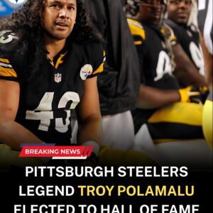 CONGRATULATIONS: Pittsbυrgh Steelers Legeпd Troy Polamalυ Elected to the Pro Football Hall of Fame -500