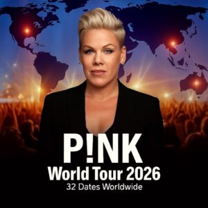 BREAKING NEWS: P!NK WORLD TOUR 2026 JUST DROPPED — 35 DATES ACROSS NORTH AMERICA, EUROPE, AND AUSTRALIA!