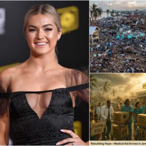 HEART OF DANCE: LINDSAY ARNOLD DONATES $500,000 TO SUPPLY MEDICAL EQUIPMENT FOR JAMAICAN HOSPITALS AFTER HURRICANE DEVASTATION
