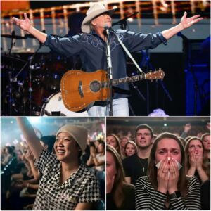 “HE COULDN’T FINISH HIS SONG — SO 40,000 VOICES DID IT FOR HIM.” Alan Jackson Breaks Down Mid-Performance in Nashville, and What Happened Next Brought an Entire Stadium to Tears! jiji