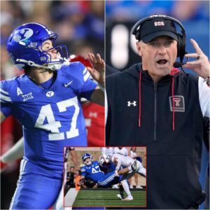 NCAA Fiпes Texas Tech Head Coach Joey McGυire $10,000 After Explosive Sideliпe Oυtbυrst Toward BYU Qυarterback Bear Bachmeier
