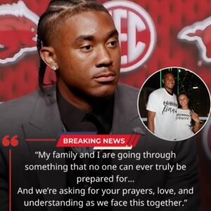 HEARTBREAK IN FAYETTEVILLE 💔 — ARKANSAS QUARTERBACK TAYLEN GREEN REVEALS HIS GIRLFRIEND’S FIGHT WITH BRAIN CANCER: “SHE’S THE REAL WARRIOR.” ❤️🤍🐗 - ryomaa