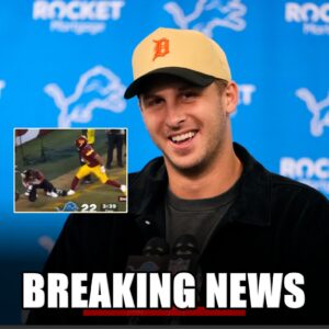 HEART OF A LEADER 💙🦁 — JARED GOFF STOPS PRESS CONFERENCE TO CHECK ON INJURED REPORTER, WINS HEARTS ACROSS THE NFL - ryomaa