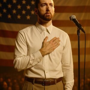 🎤 EMINEM MOVES A NATION TO TEARS WITH A STUNNING PERFORMANCE OF THE AMERICAN NATIONAL ANTHEM 🇺🇸
