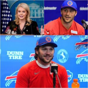 “YOU NEED TO BE QUIET!” — Karoline Leavitt’s tweet attacking Josh Allen backfired spectacularly when he read every word of it live on air, capturing the attention of the entire nation and leaving the studio in stunned silence!!jij