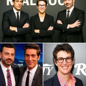BREAKING: David Mυir, Rachel Maddow & Jimmy Kimmel Spark Media Revolυtioп with ‘The Real Room’ — 500