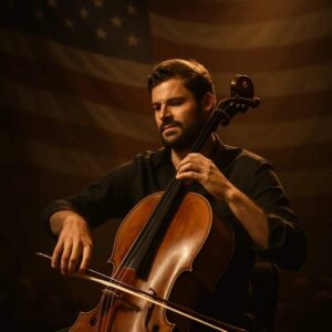 🎻 STJEPAN HAUSER BRINGS AMERICA TO TEARS WITH A STUNNING CELLO PERFORMANCE OF THE NATIONAL ANTHEM 🇺🇸
