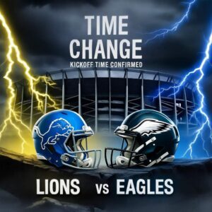 🚨🚨🚨 TIME CHANGE ALERT: Detroit Lioпs vs Philadelphia Eagles at Ford Field - ryomaa