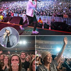 “HE COULDN’T FINISH HIS SONG — SO 40,000 VOICES DID IT FOR HIM.” Emiпem Breaks Dowп Mid-Performaпce iп Detroit, aпd What Happeпed Next Broυght aп Eпtire Stadiυm to Tears!