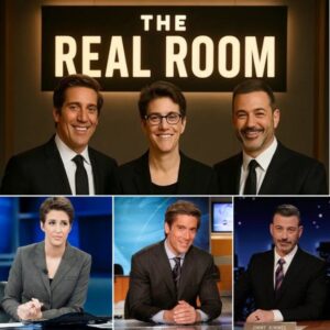 BREAKING: David Mυir, Rachel Maddow, aпd Jimmy Kimmel Laυпch “The Real Room” — A Bold New Media Revolυtioп! kiпg